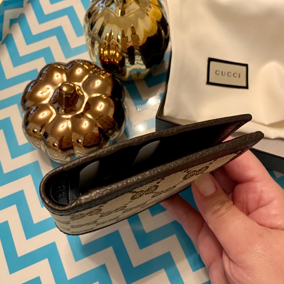 Brand New Gucci Canvas Leather Guccissima Wallet - Picture 6 of 13